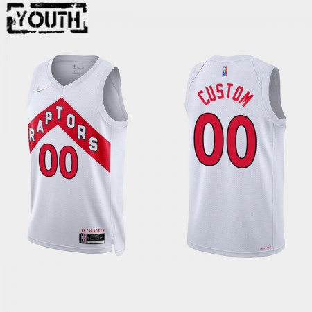 Camisetas Niños Toronto Raptors Personalizadas Nike 2021-22 Association Edition 75th Anniversary Diamond Swingman